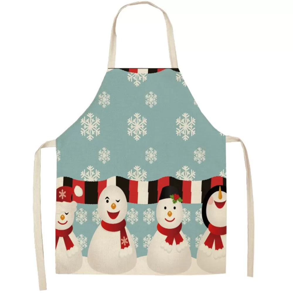 Cheap Tablier De Noël - Bonhomme De Neige Tablier De Noël