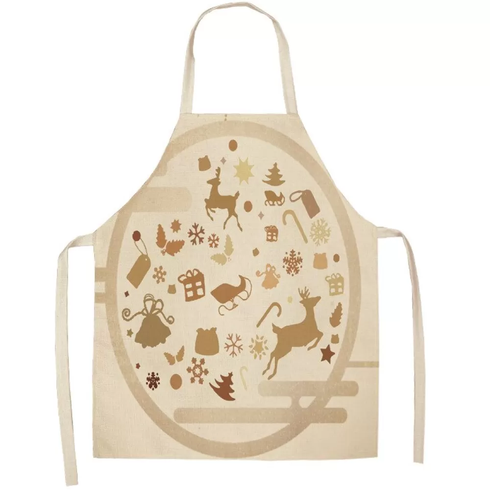 Cheap Tablier De Noël Beige Décorations De Noël Pas Cher | Tablier De Noël