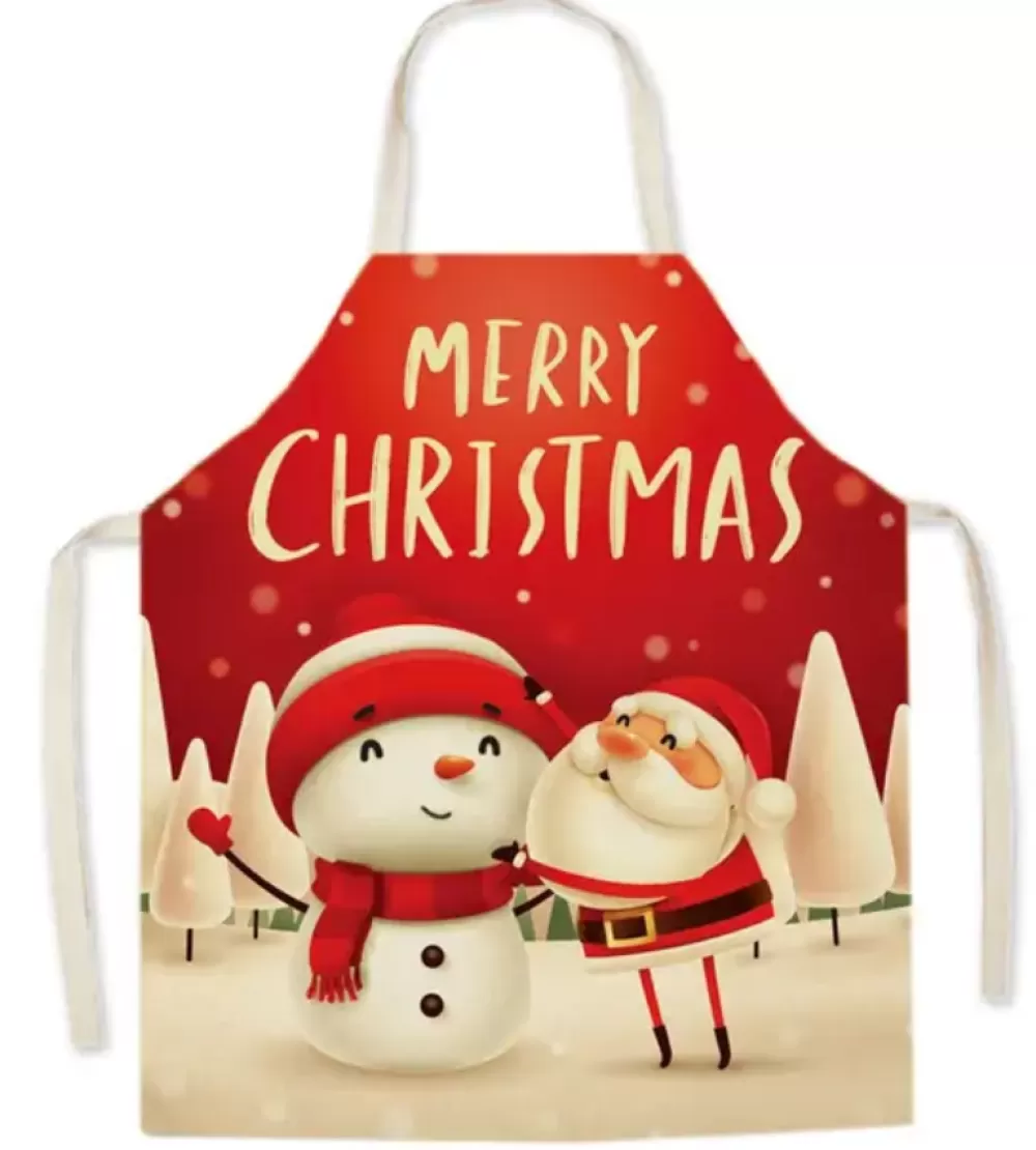 Hot Tablier De Noël Femme Tablier De Noël