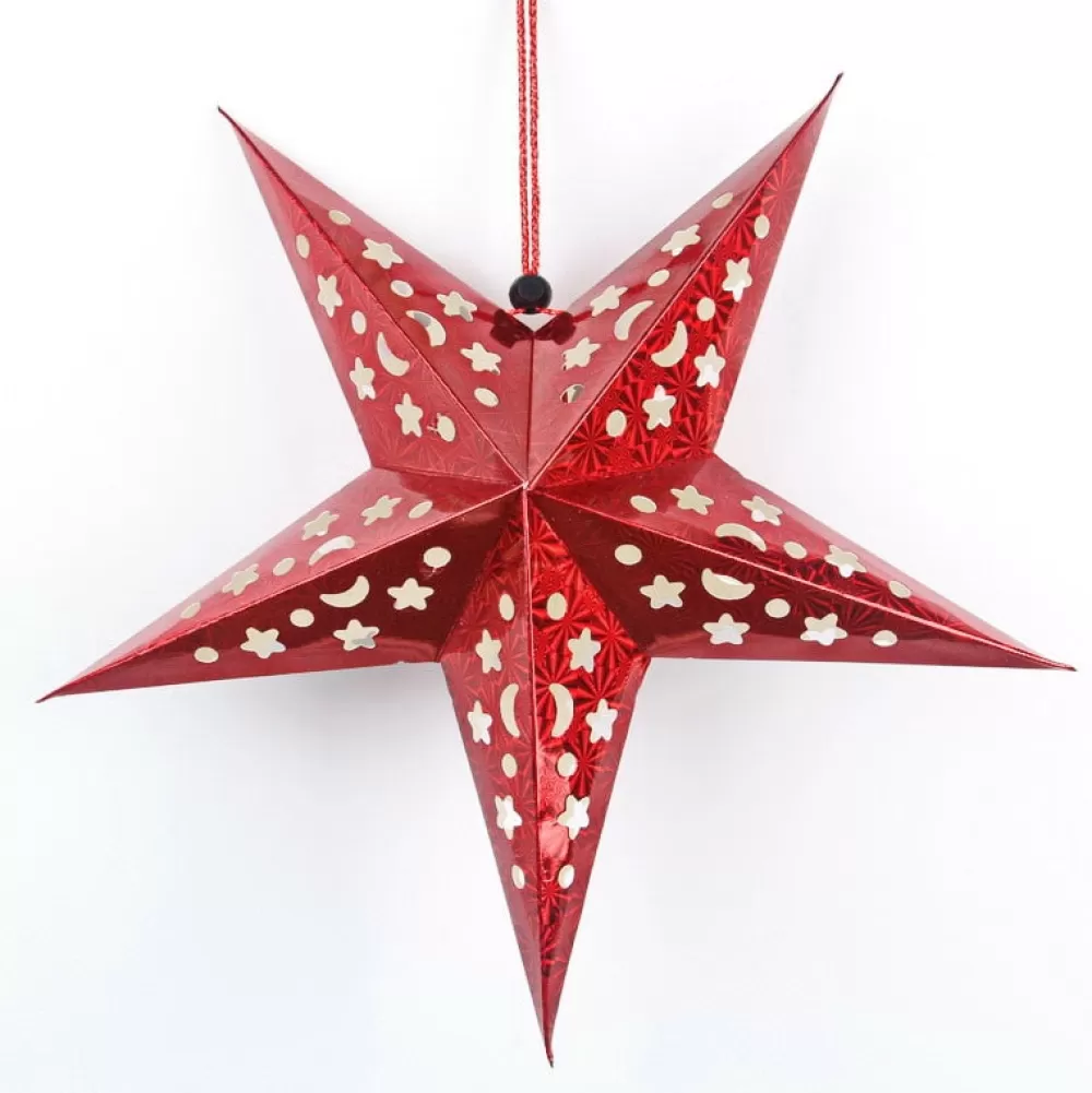 Cheap Étoile De Noël En Papier Décorations De Noël Pas Cher