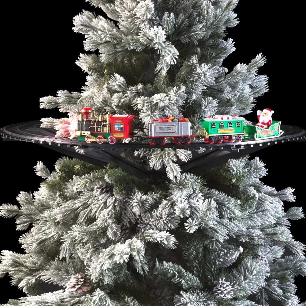 Sale Train De Noël électrique Pour Sapin Trains De Noël