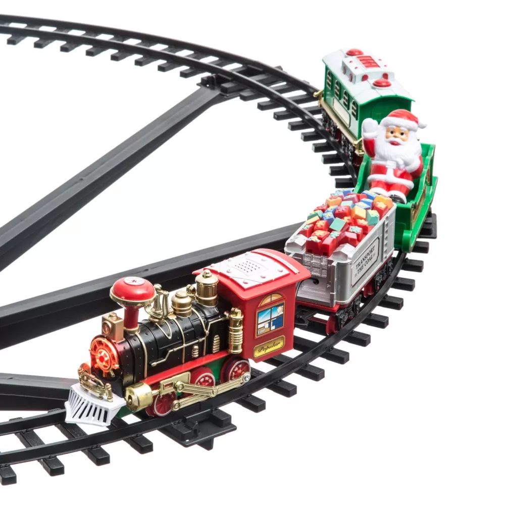 Sale Train De Noël électrique Pour Sapin Trains De Noël